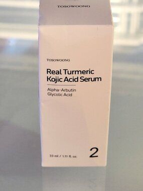 TOSOWOONG REAL TURMERIC KOJIC ACID SERUM 33ML K-BEAUTY